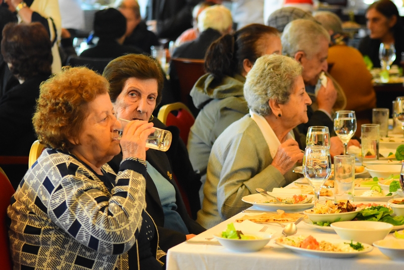 Hilton Beirut Metropolitan Palace's Christmas lunch for the elderly people